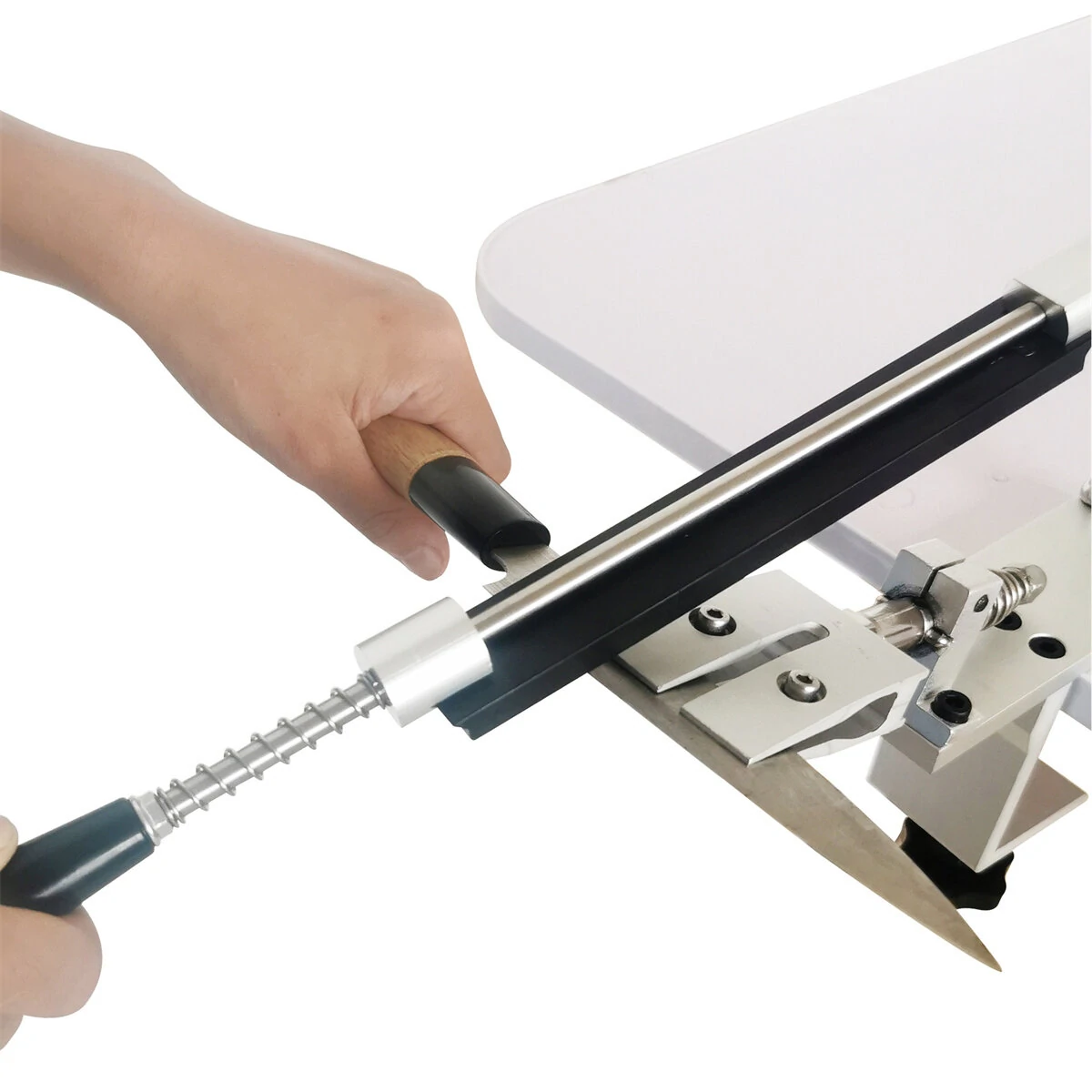 K10 Professional Knife Sharpener System | 4 Whetstones & 360° Rotation - Image 3