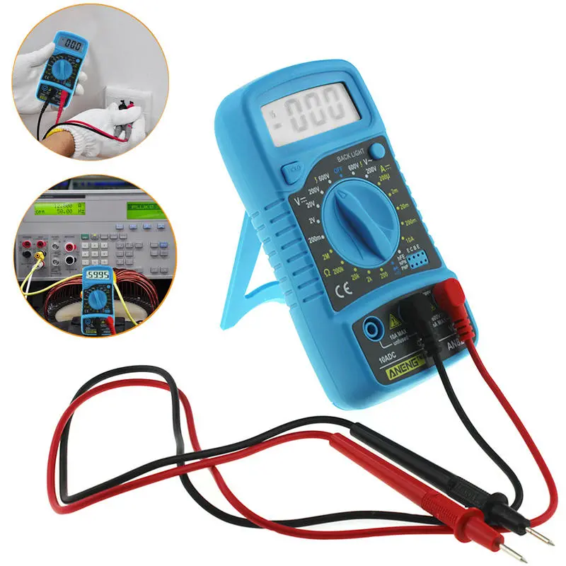 ANENG AN8205 Digital Multimeter - AC/DC Voltmeter Ammeter Ohm Tester - Image 3