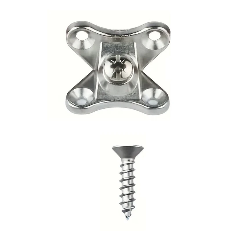 Zinc Alloy L-Shaped Corner Bracket 10 Pack | Heavy Duty Rust Resistant | Screws Included - Image 2