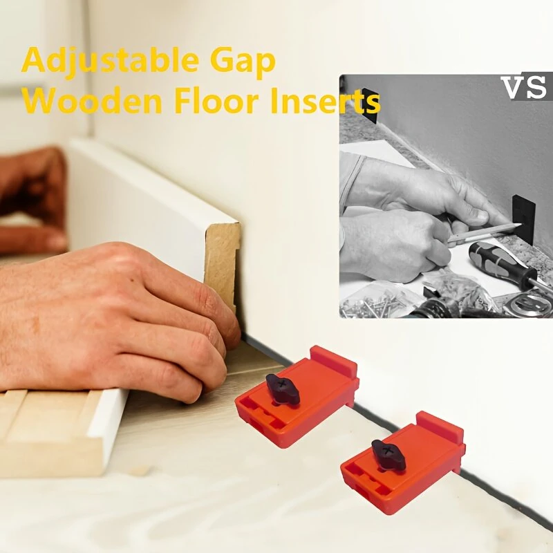 Adjustable Floor Tool - 12pcs 1/4 to 1 Inch Spacer for Vinyl Wood Flooring - Image 2