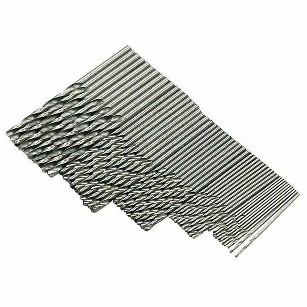 HSS Twist Drill Bit Set - 50PCS 1-3mm For Wood Plastic & Aluminum - Image 2