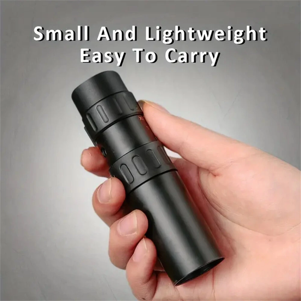 Mini Monocular Telescope - 10-300x Zoom | HD Portable & Manual Focus | For Hunting & Outdoor Adventure - Image 5