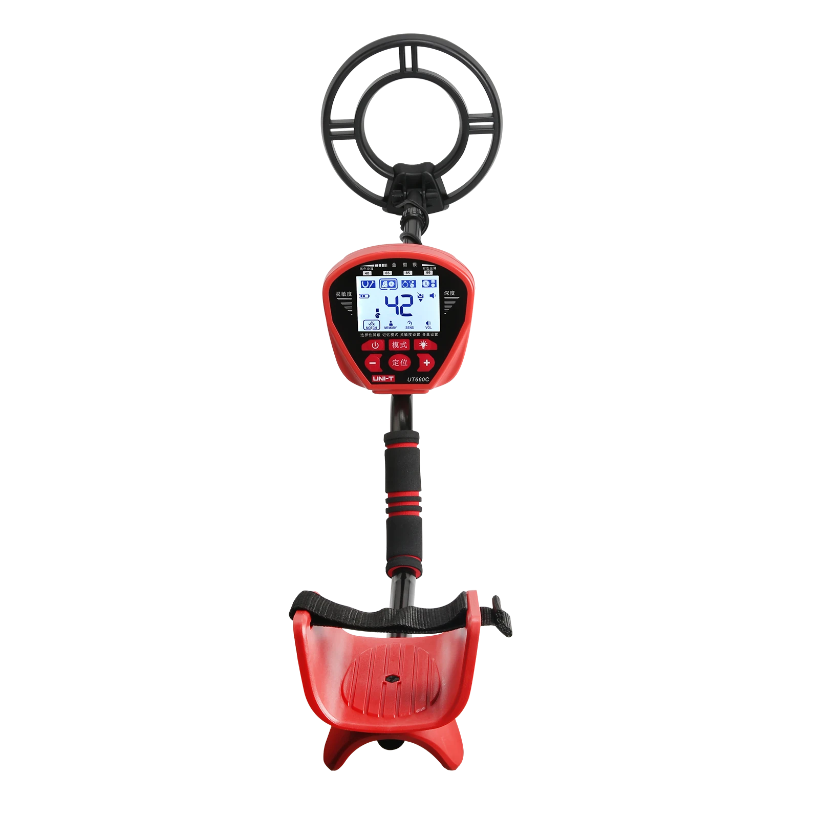 UNI-T UT660C Metal Detector - IP67 Waterproof, LCD Display, 4+1 Modes - Image 5