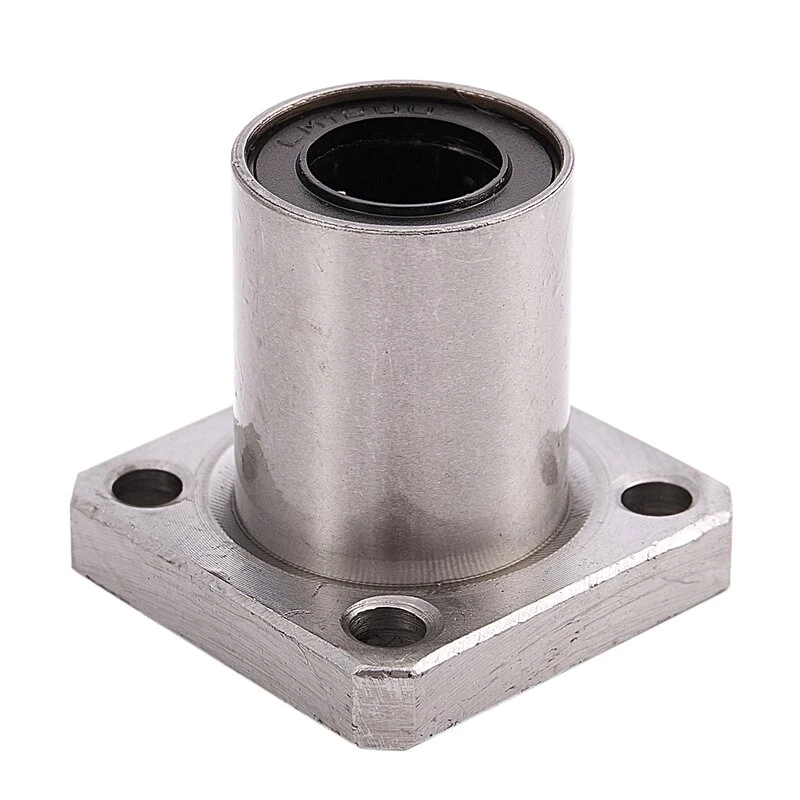 Machifit LMK12UU 12mm Square Flange Linear Bearing | CNC Linear Motion Bushing - Image 2