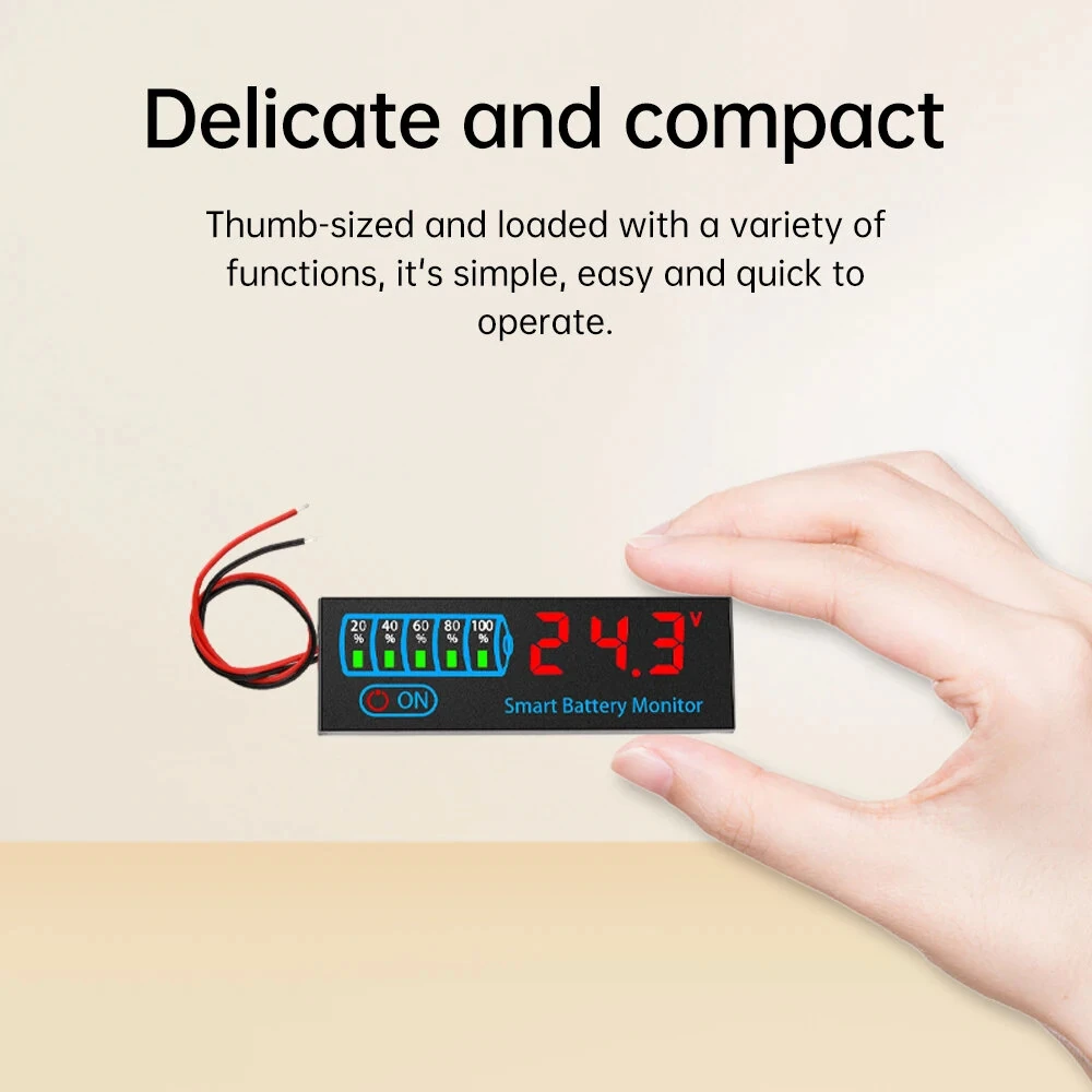 3S-14S Battery Level Indicator - 12V 24V 36V 48V Voltage Tester for 18650 Lipo Lithium - Image 5