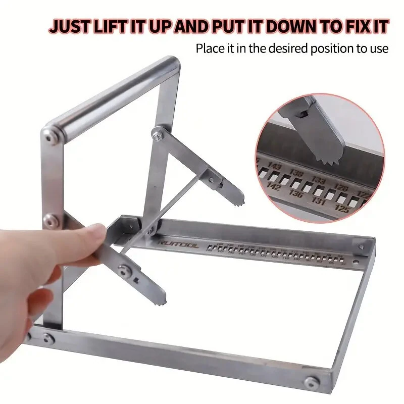 RUITOOL Adjustable Cutting Machine Support Frame | Metal Work Stand Attachment - Image 4