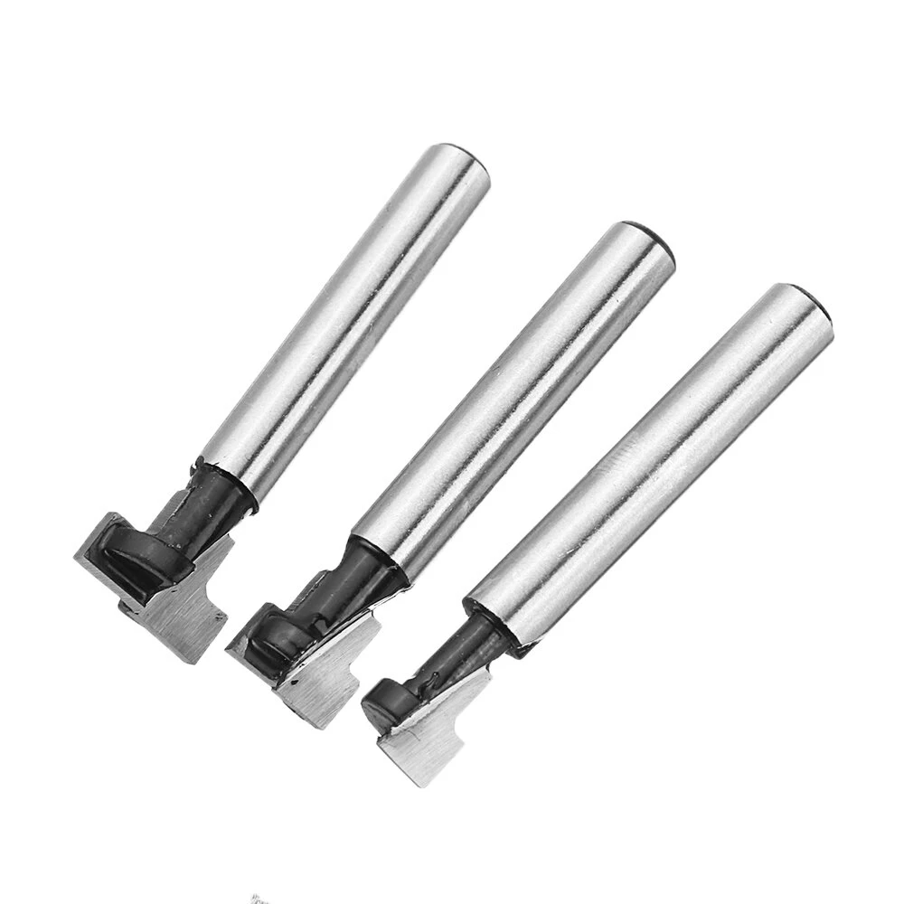 Bosch 1/4 Inch Shank Keyhole Milling Cutter | 1/2 3/8 5/16 T-Shape for Photo Frames & Trim - Image 3