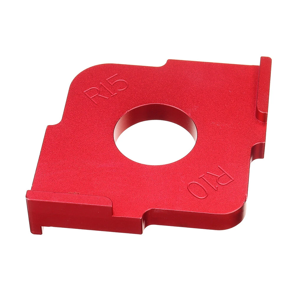 Drillpro 3 Pack Wood Panel Radius Jig - R5 to R30 Corner Template | Router Table Bits - Image 3