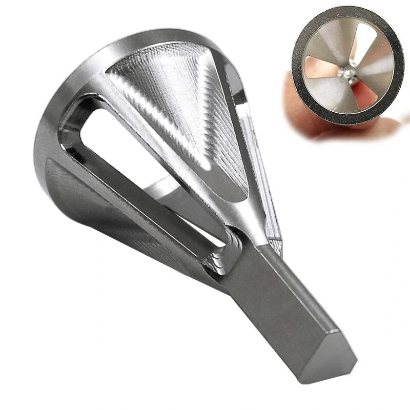 HSS Deburring & Chamfering Tool - Hex Handle Step Drill Bit | Countersink Hole - Image 2