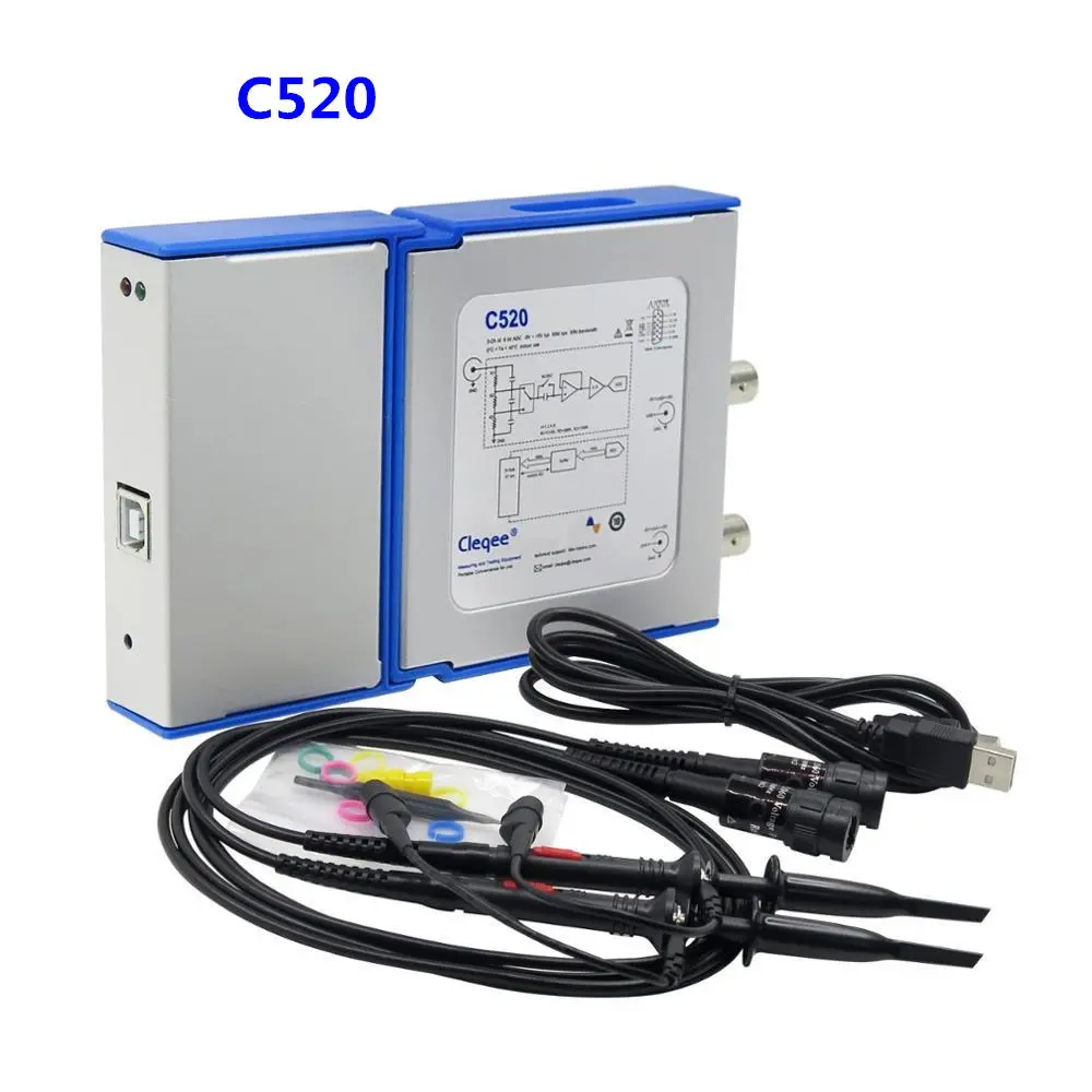 Virtual Digital Handheld Oscilloscope | 2 Channel 20Mhz/50Mhz | Connect to Android & PC - Image 4