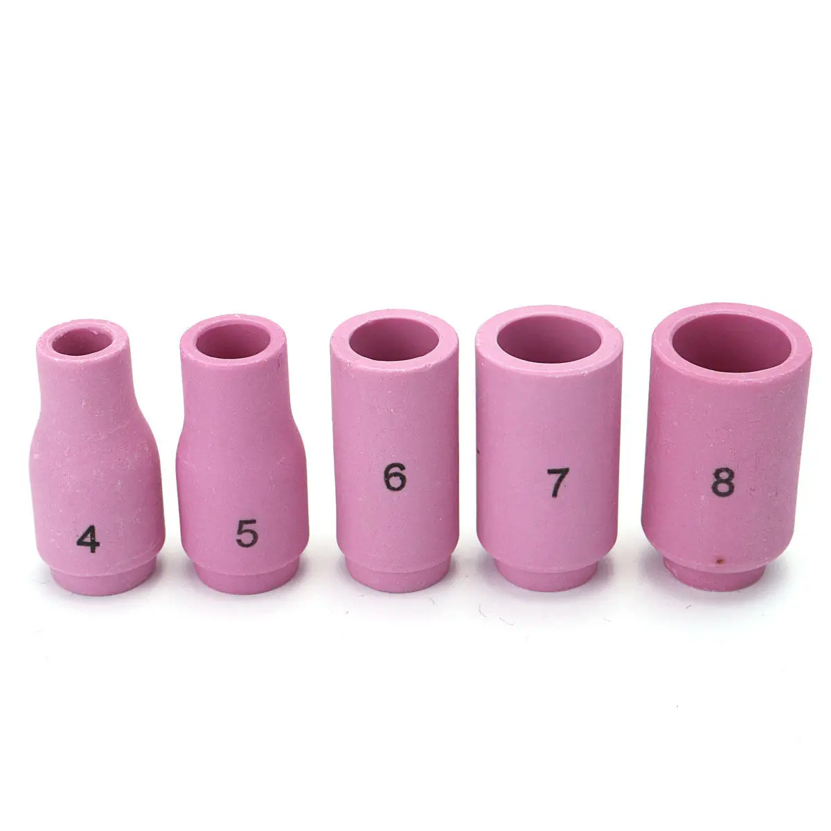TIG Welding Stubby Gas Lens Kit - 40PCS #10 Pyrex Cup for WP-17/18/26 Torch - Image 5