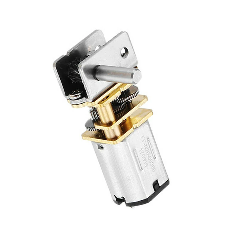 GM12-N20VA DC 6V 18RPM Worm Gear Motor - Gearbox Reducer Electric Motor - Image 2