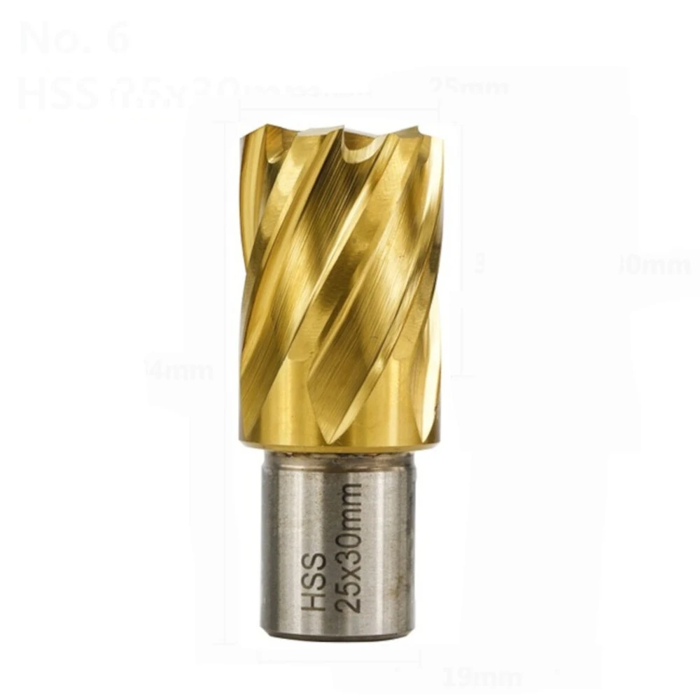 Drillpro HSS Hollow Drill Bit 12-42mm | Titanium Coated Core Drill for Metal - Image 3
