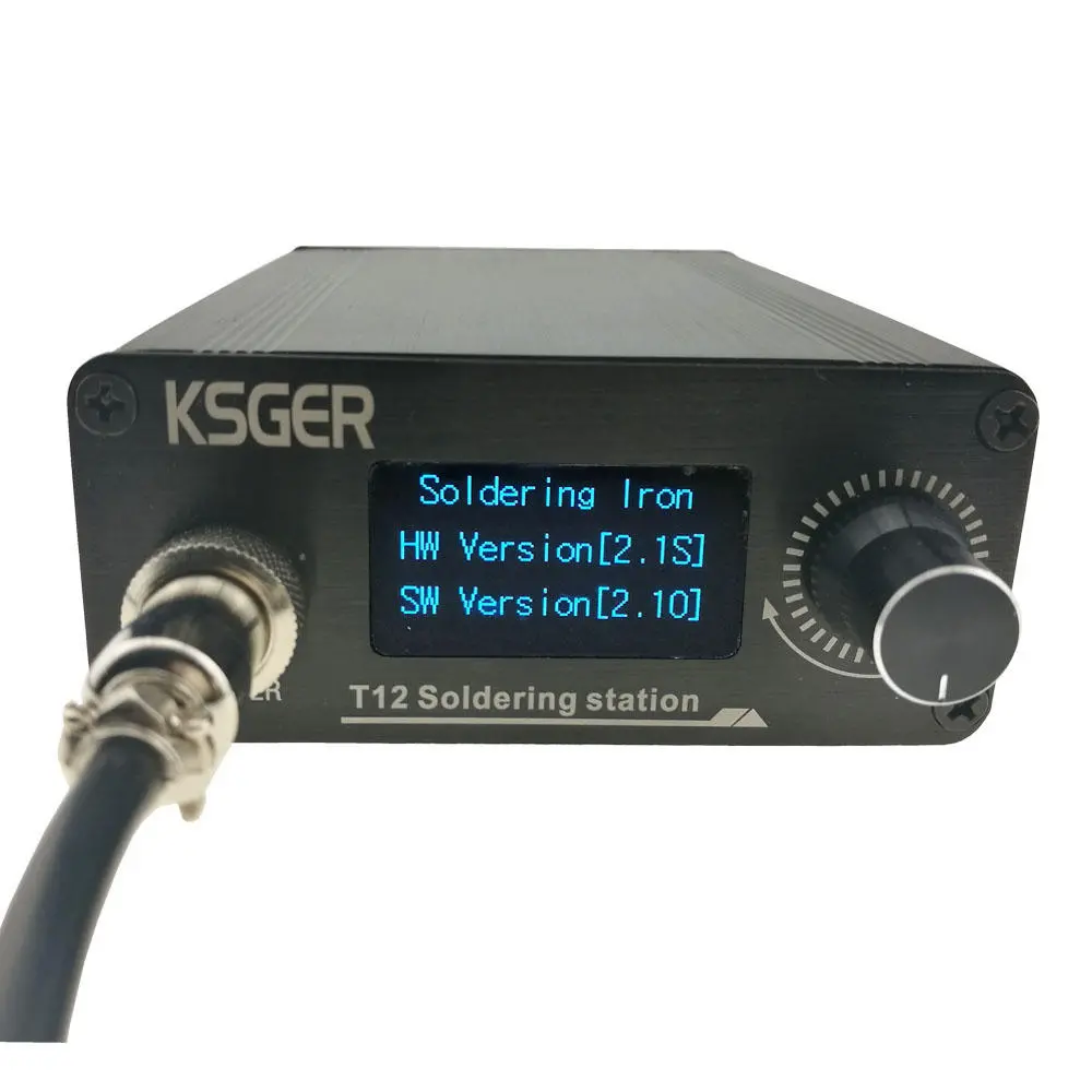 T12 Digital Soldering Station - V2.1S Temperature Controller with 907 Handle & Tips - Image 2
