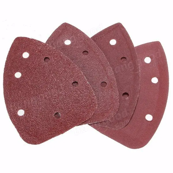 40pcs Triangle Sandpaper Sheets - 60/80/120/240 Grit - 140x100mm Sander Pads - Image 2