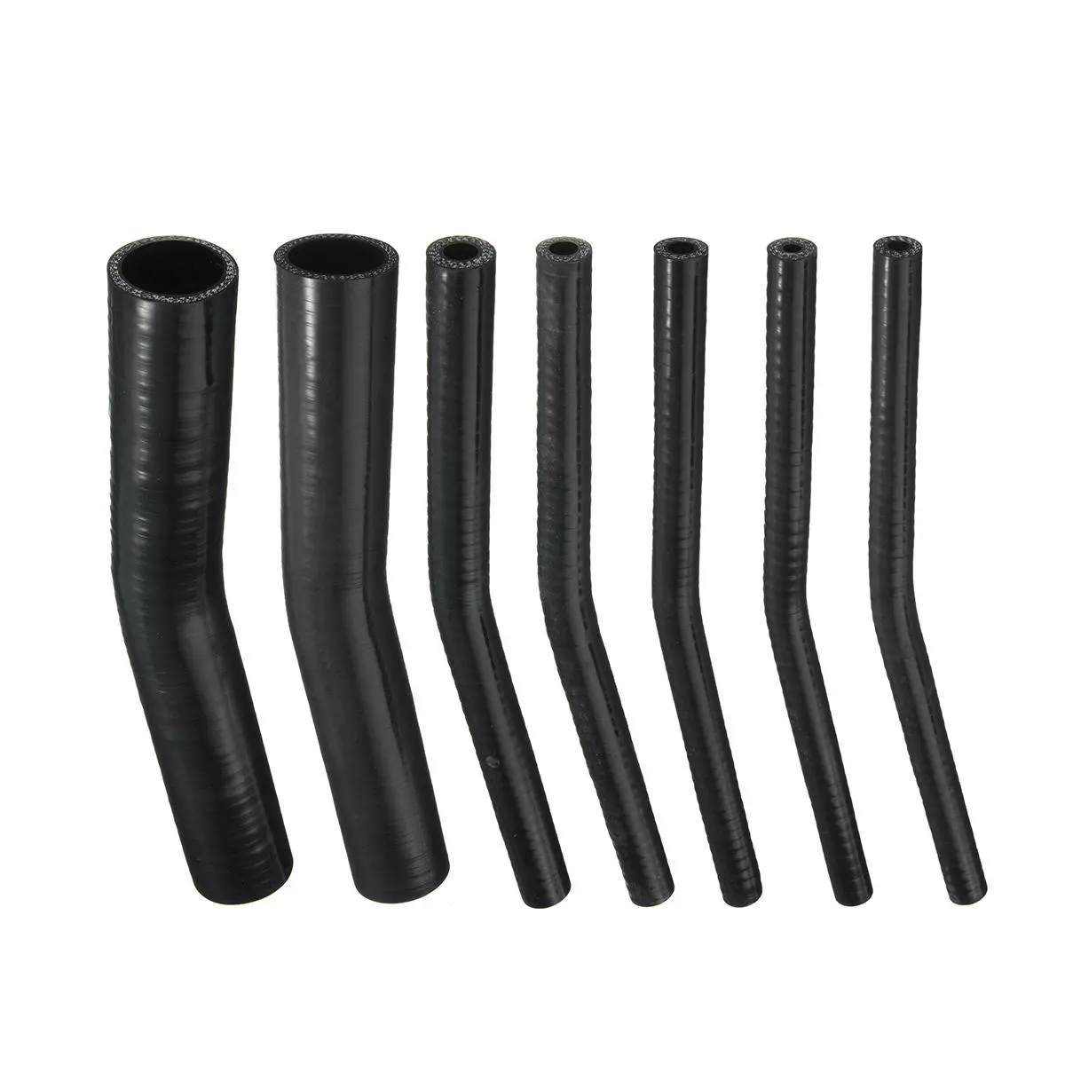 Silicone Vacuum Hose Tubing - 16-35mm 15 Degree Black Turbo Coolant Tube 150mm - Image 2