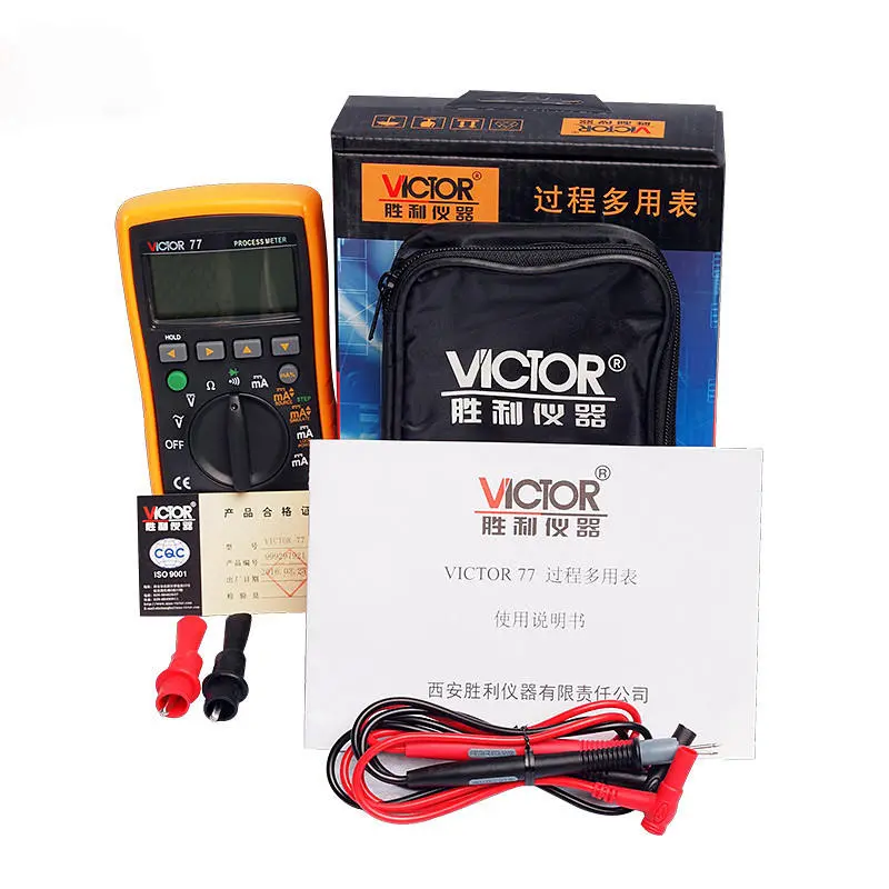VC77 Digital Multimeter - 2-in-1 with 4-20mA Signal Output & Process Source - Image 5