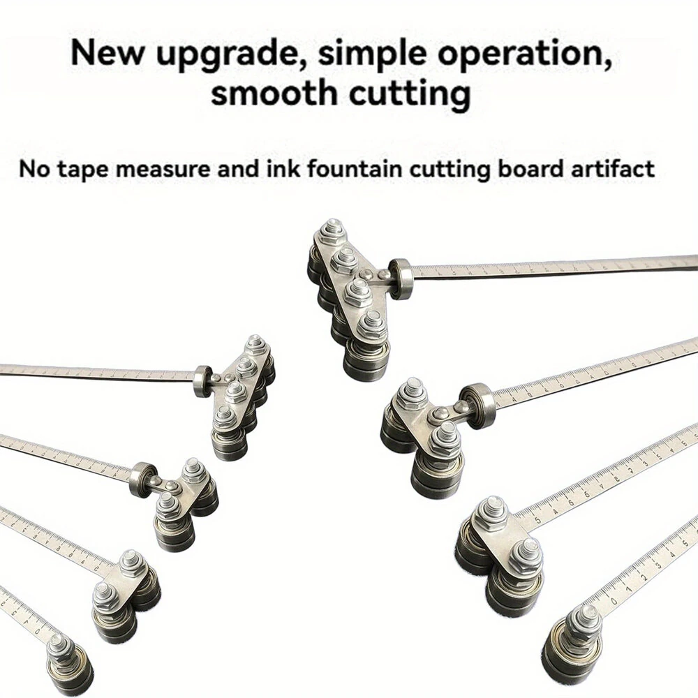 Precision Cutting Guide for Circular Saws - Adjustable Stainless Steel Calipers | Woodworking Tool - Image 5