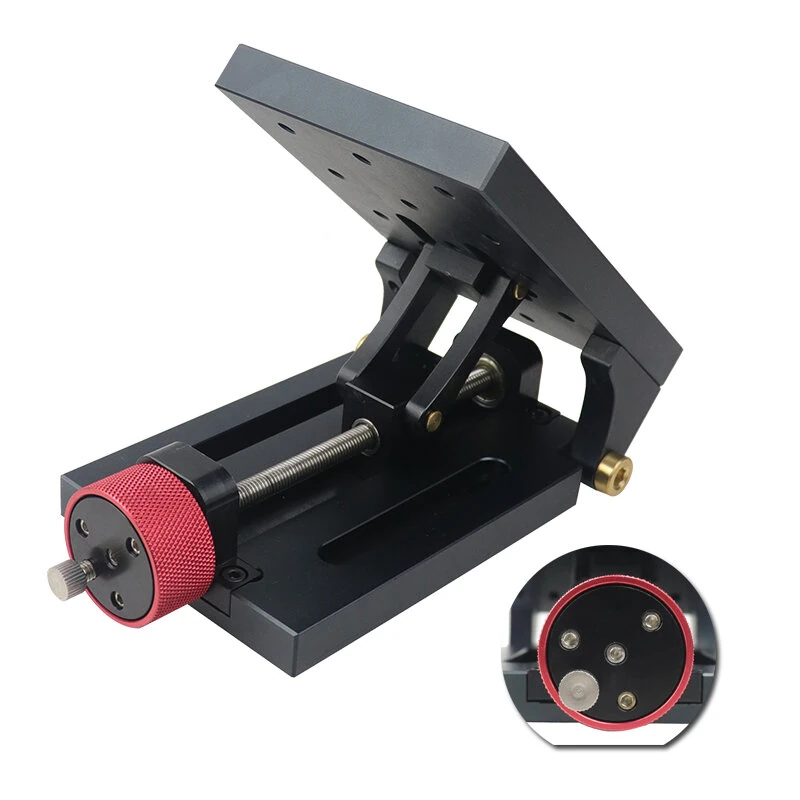 GANWEI Z-Axis Manual Lift Platform | 55-122mm Linear Stage | Lab Jack Elevator Table - Image 5