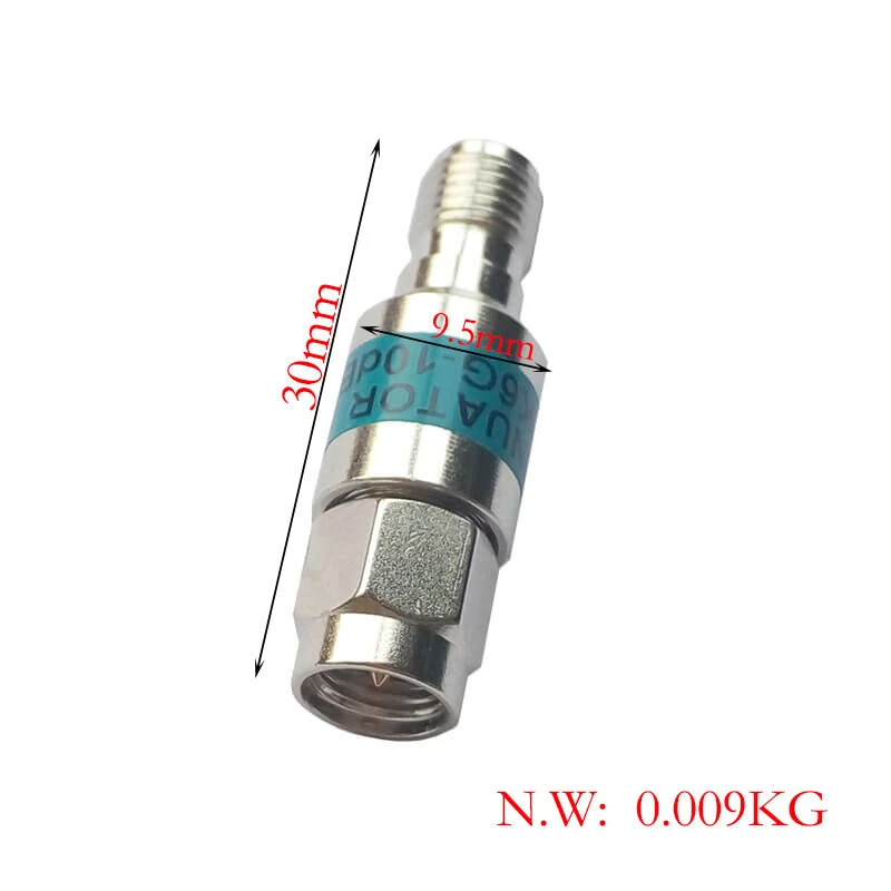 SMA Fixed Attenuator 5dB 10dB 20dB 30dB | 2W DC-6GHz | Male to Female RF Coaxial - Image 4