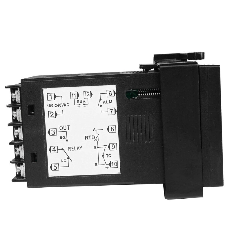 MC101 Digital PID Temperature Controller - 85-265V AC | Thermocouple Input with Alarm & SSR Output - Image 4