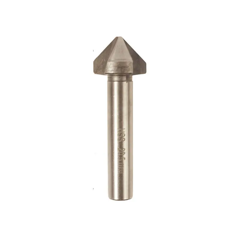90 Degree Titanium Chamfer Drill Bit | Straight Shank Chamfering Knife - Image 4