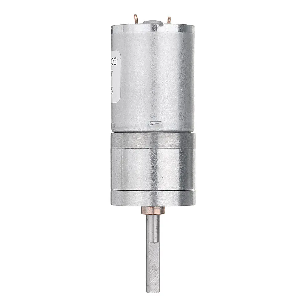 Machifit 25GA370 12V DC Gear Motor | 25mm Extended Shaft Micro Reduction Motor - Image 5