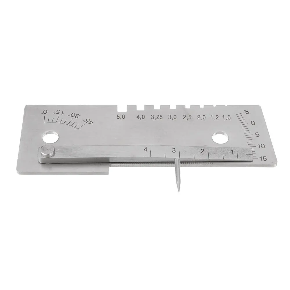 Machifit 45 Degree Weld Gauge - Welder Seam Inspection & Measuring Ruler Tool - Image 2