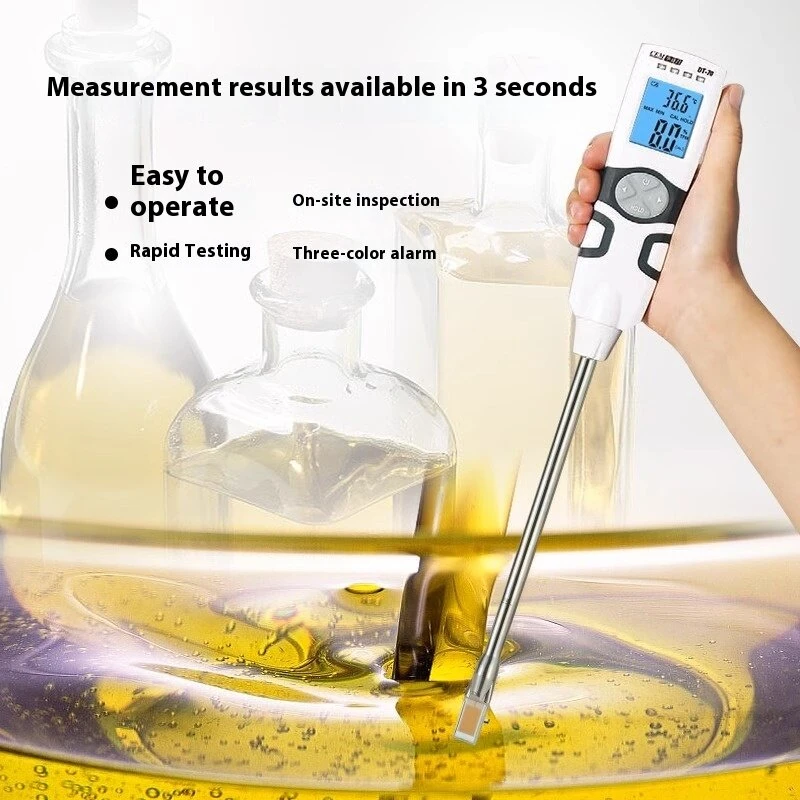 CEM DT-70 Oil Tester & Thermometer | Deep Frying Oil Quality Tester Kit with Case - Image 4