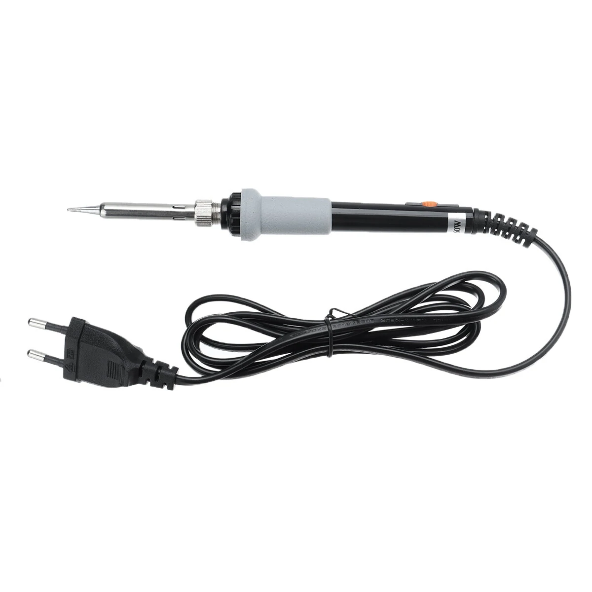 60W Adjustable Temperature Electric Solder Iron - 220V EU Plug with 5 Tips - Image 2