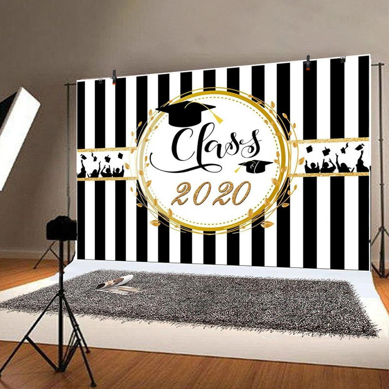 Graduation Backdrop 2020 - Photography Background & Photo Props - Party Decor - Image 3