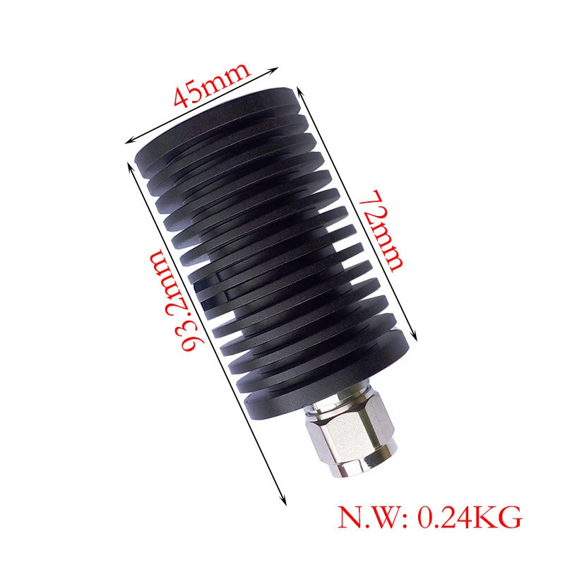 N-J 50W Dummy Load DC-3GHz | 50Ω Coaxial Termination for Antenna Test - Image 5