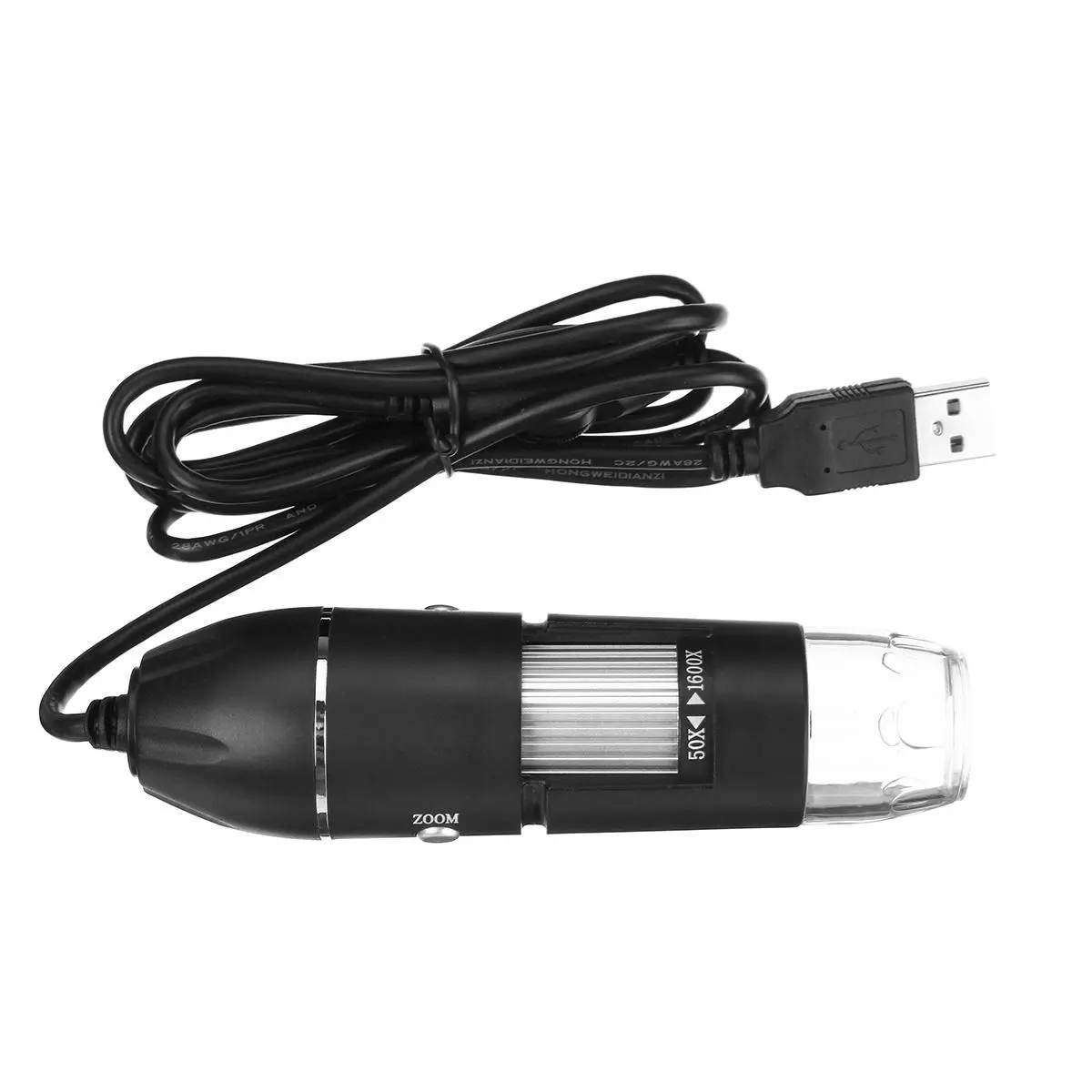 AmScope 1600X 2MP USB Digital Microscope | 8 LED Handheld Zoom Camera - Image 5