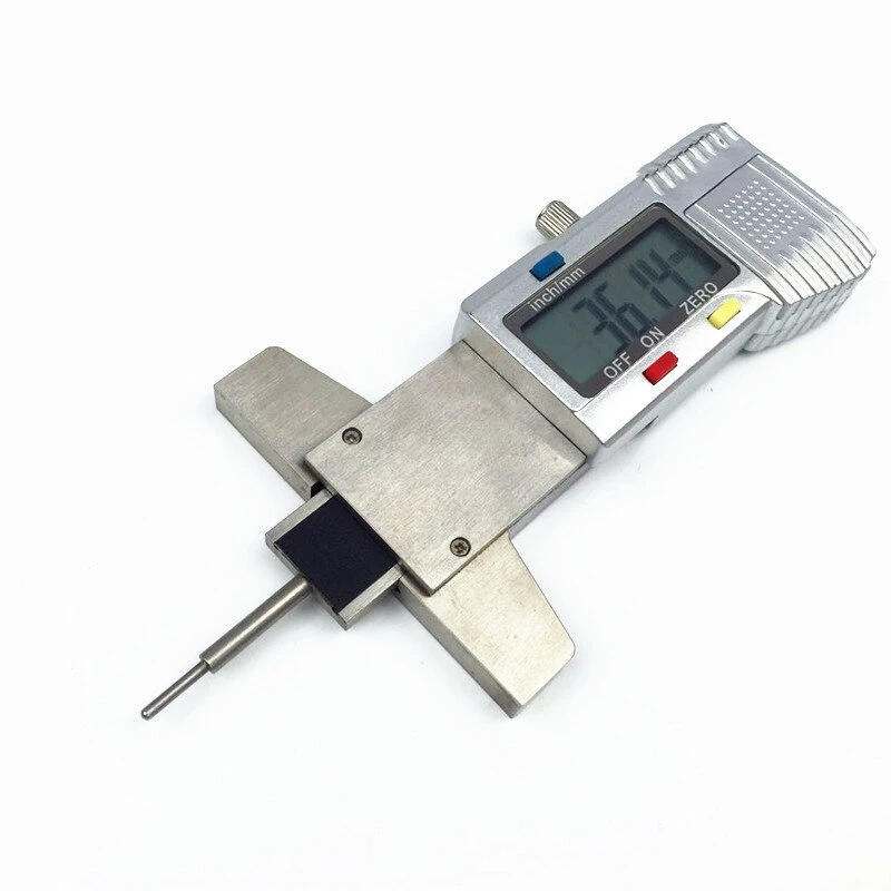 Digital Tread Depth Gauge 0-25mm | LCD Stainless Steel Tyre Caliper | Metric/Inch - Image 3