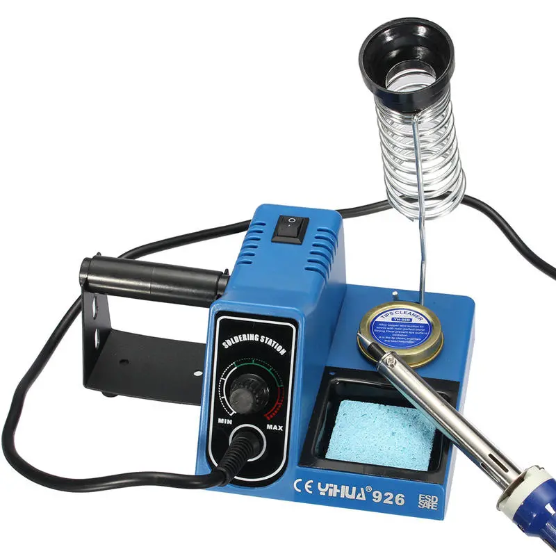YIHUA 926 60W Adjustable Temp Soldering Station | 220V with Weller Base - Image 4