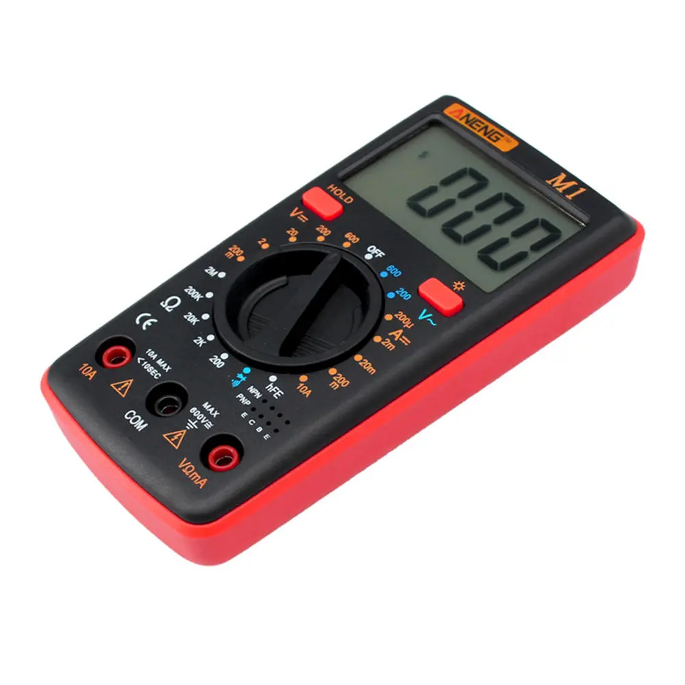 ANENG M1 Digital Multimeter - AC/DC Voltage Current Resistance & Continuity Test - Image 2