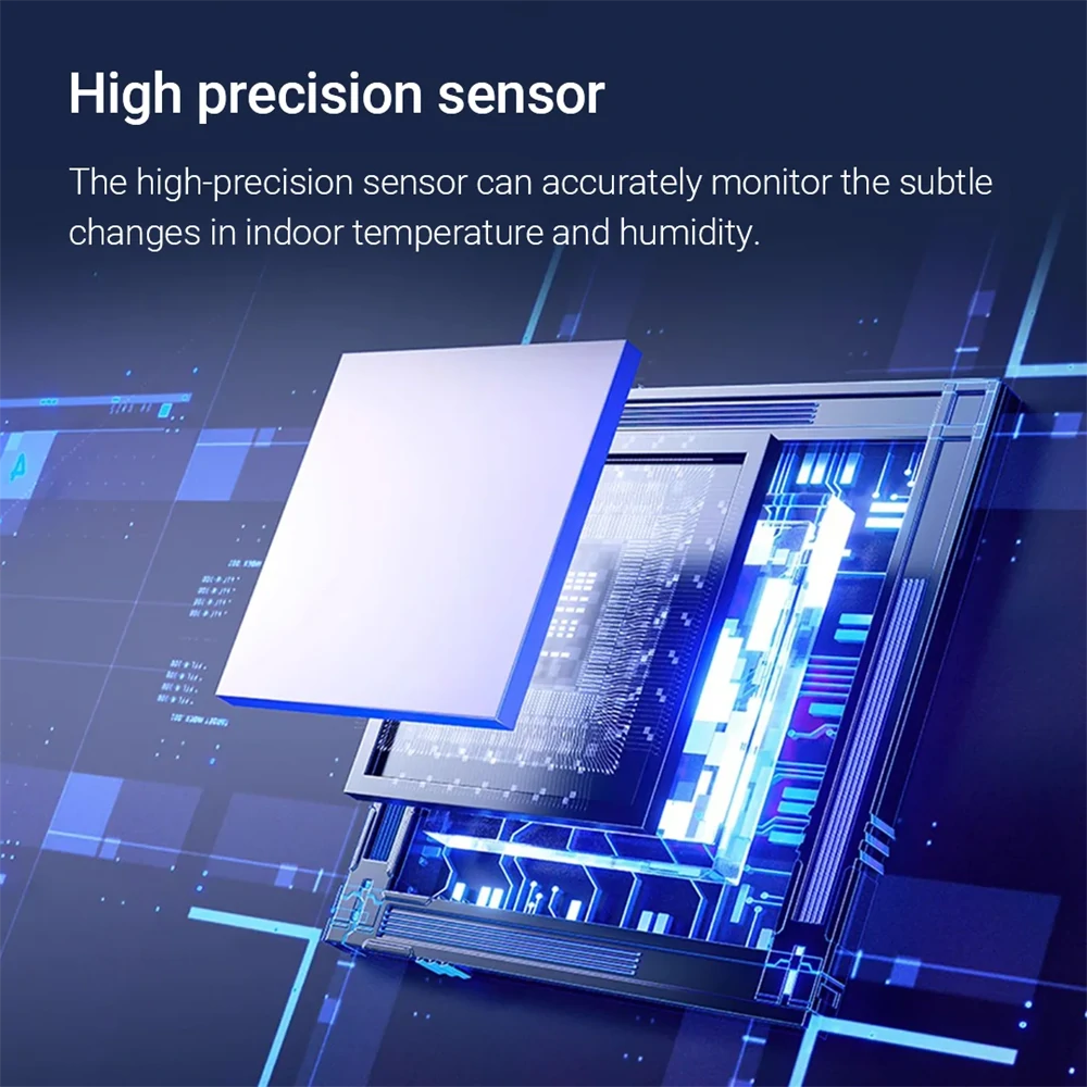 MMC MHO-C306 Mini Hygrometer - High Precision Temperature Humidity Sensor - Compact & Energy Efficient - Image 4