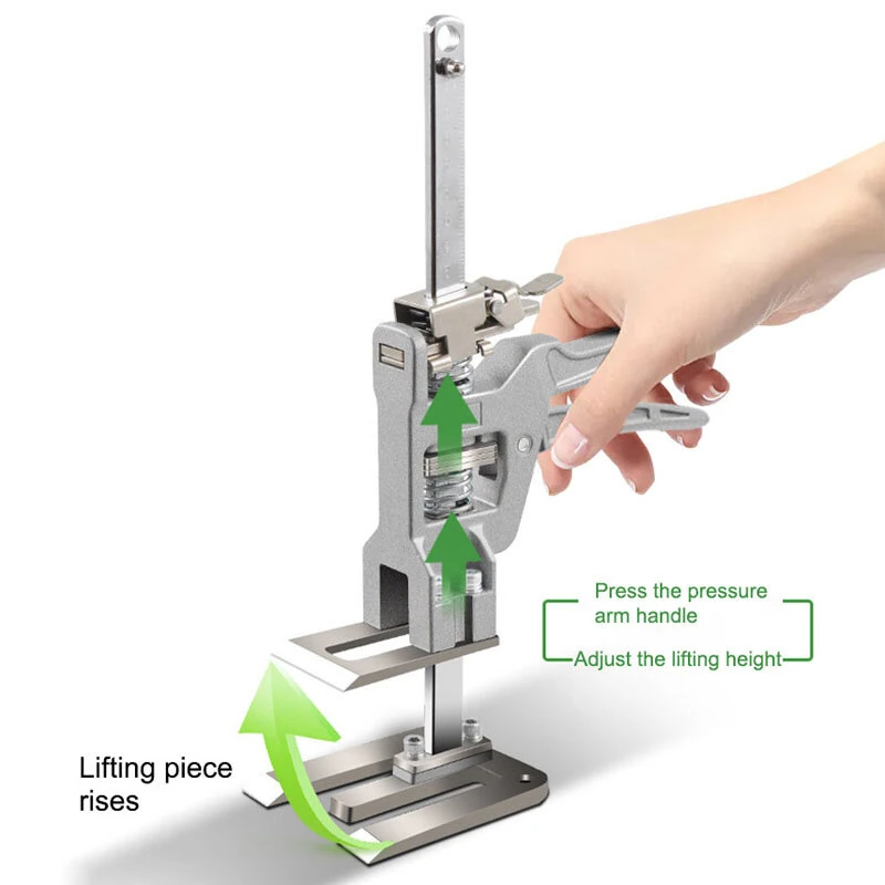 2PCS 12 Inch Heavy-Duty Drywall Lift & Woodworking Clamp - 440 Lbs Capacity | Adjustable 0-145mm - Image 3