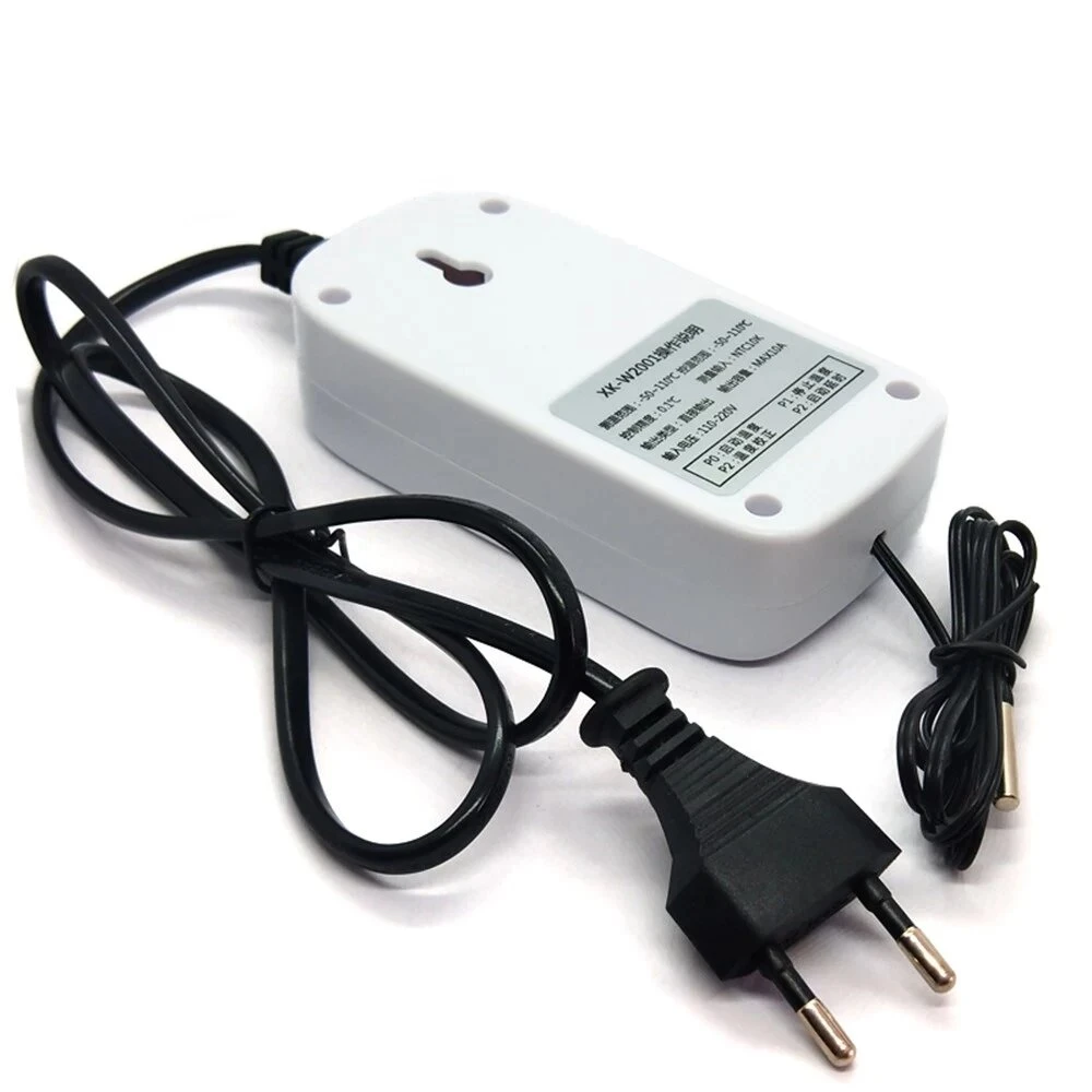 XK-W2001 Digital Thermostat Switch | LED Thermometer Controller for Aquarium Reptile Incubation - Image 4