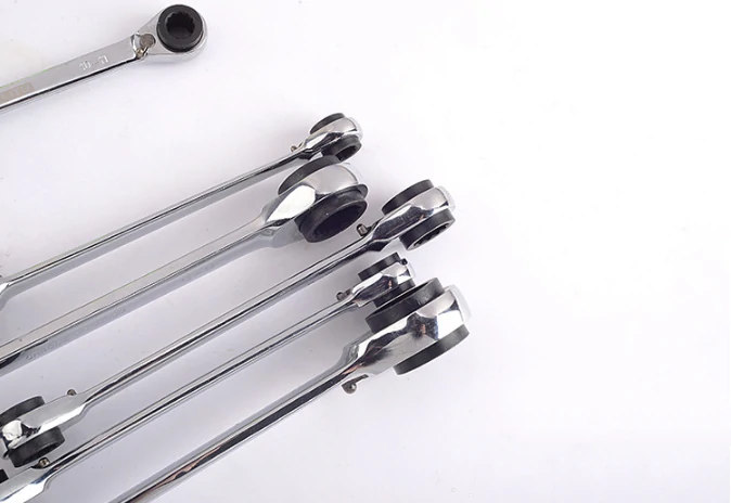 Double-Headed Ratchet Wrench - Two-Way Quick Release - 4-in-1 Tool - Image 4