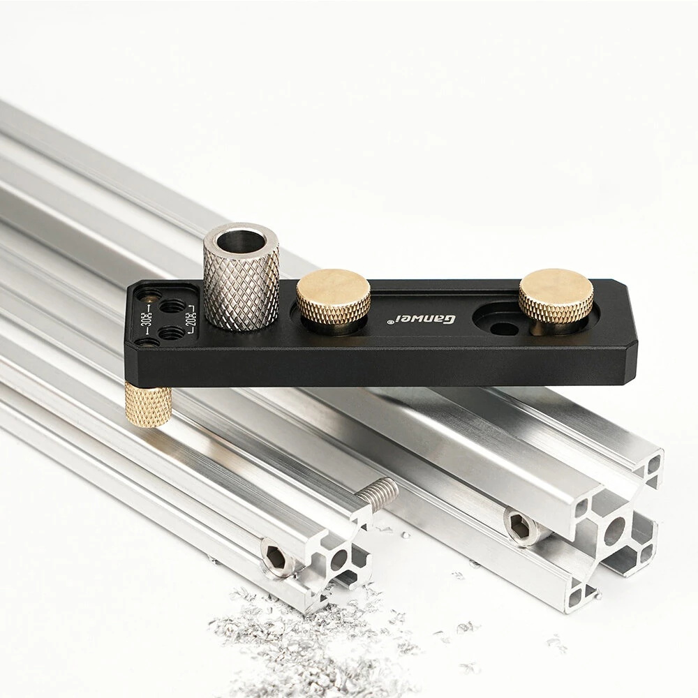 Aluminum Profile Drill Guide Jig | For 2020 2040 3030 3060 Extrusion - Image 2