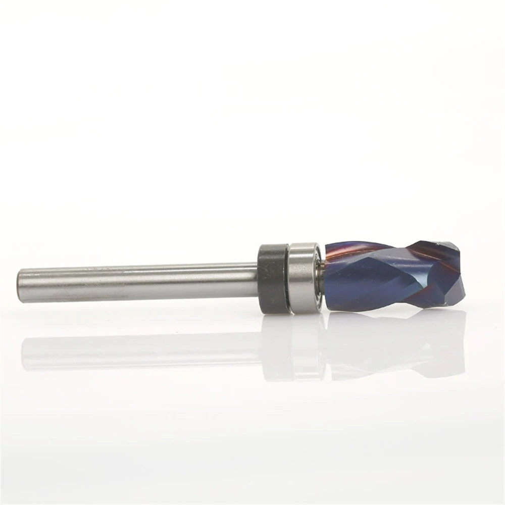 Blue Nano Coated High-End Milling Cutter | Extended Shaft Hard Alloy | Woodworking Router Bit - Image 5