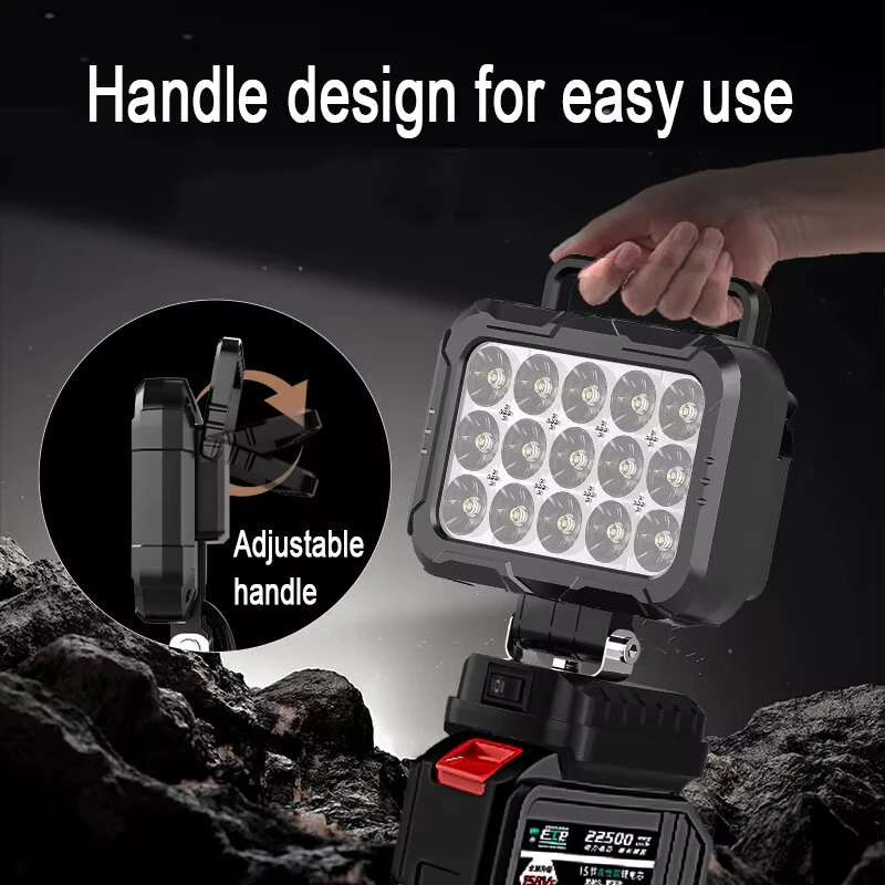 Makita 18V LED Flood Light - 3 Inch Work Light for Camping & Emergency - Image 2