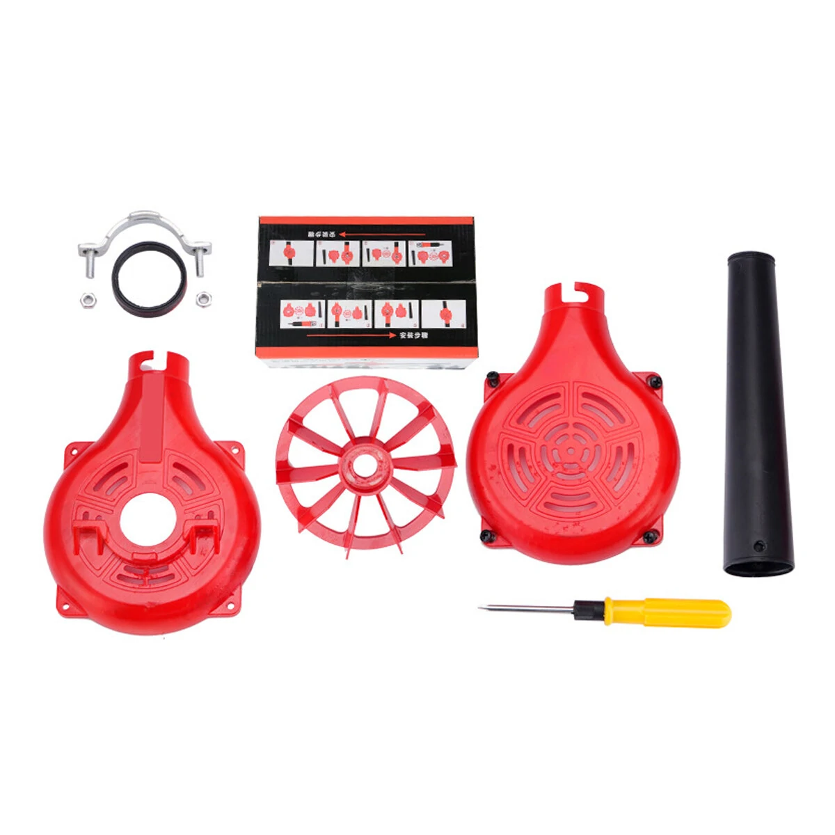 Multi-function Blower Bracket for 100 Angle Grinder - Easy DIY Dust Clean - Image 2