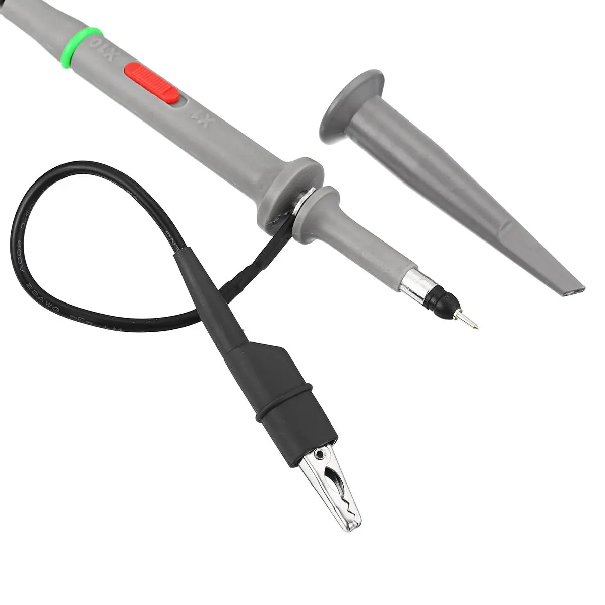 P6500 500MHz 10X Oscilloscope Probe - High Precision with Alligator Clips - Image 3
