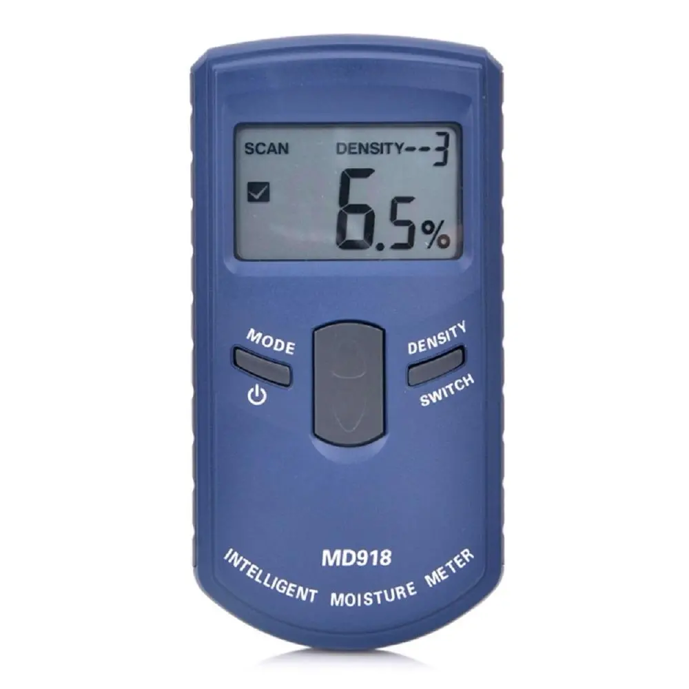 MD918 Wood Moisture Meter | 4-80% Range | High Frequency Induction | 10 Wood Density Settings - Image 2