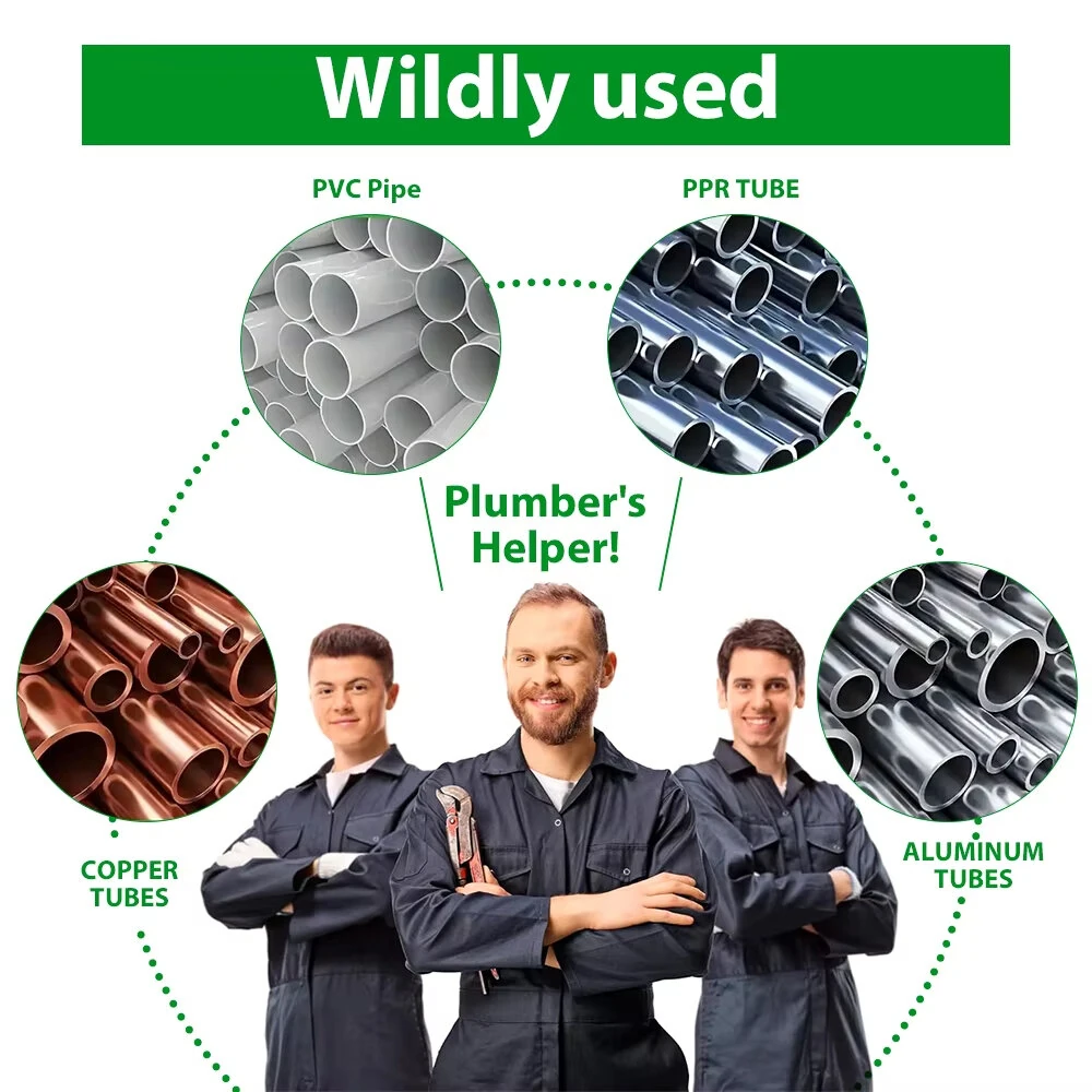Plumbing Deburring Tool - High Speed Steel Blade for 1/4 to 1/58 PVC Pipes | Pipe Reamer & Cleaner - Image 4