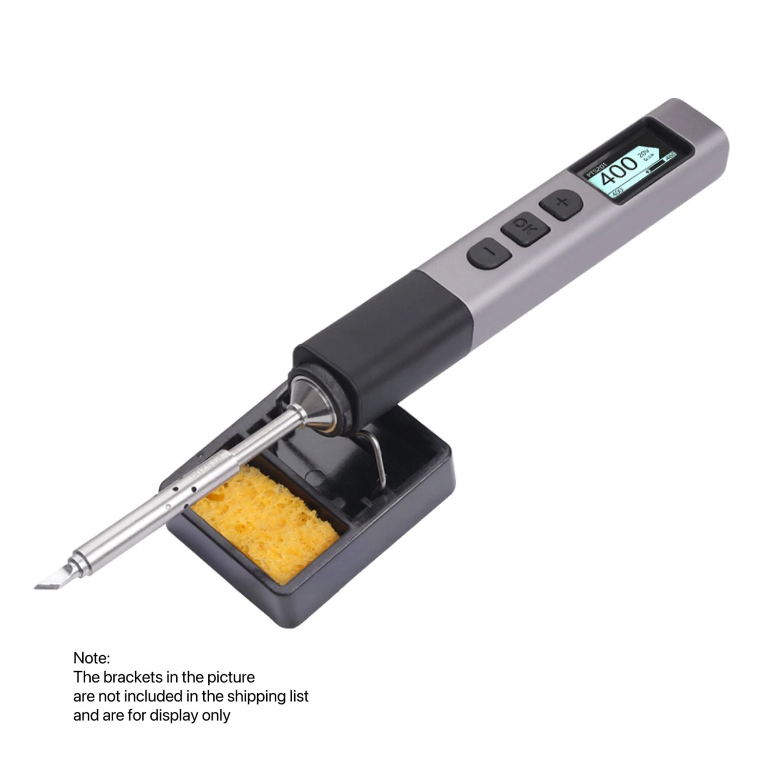 PTS201 Intelligent Soldering Iron | Type-C Fast Charging 18-100W | OLED Display 450°C - Image 2