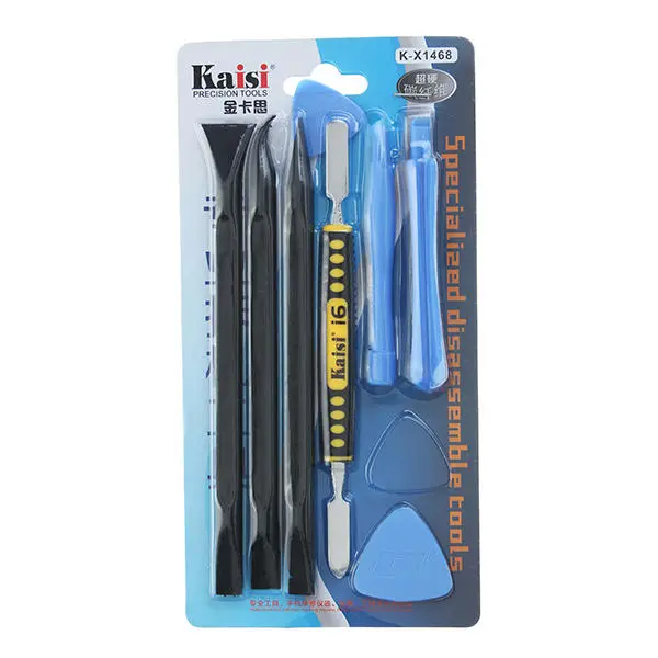 Kaisi KS-X1468 8-in-1 Phone Repair Kit | Pry Tools for Screen Replacement - Image 2