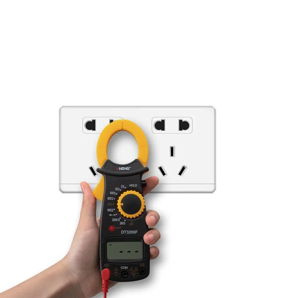 ANENG DT3266F Mini Digital Clamp Meter - AC/DC Voltage & Current Tester - Image 3